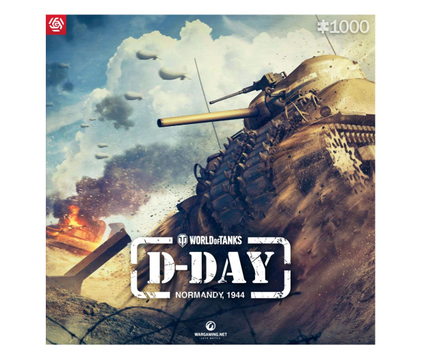 Merch World of Tanks D-Day Puzzles 1000 - 1232976 - zdjęcie 3